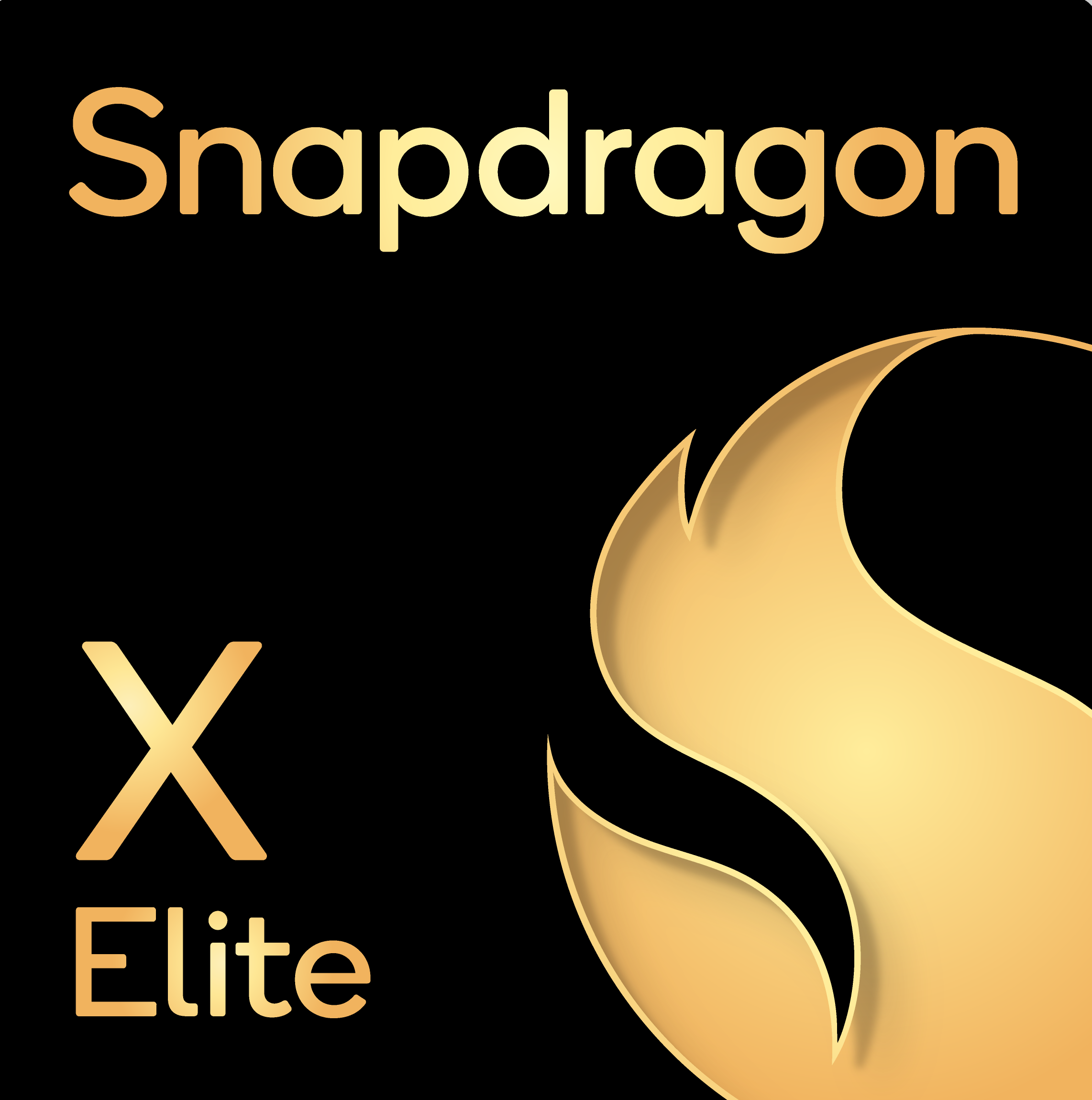 Snapdragon black gold chip
